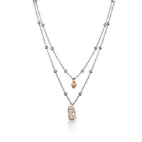Collar Ops! Mujer Fancy in Acero OPSCL-376 - OPSCL-376